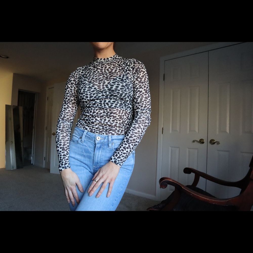 Topshop long sleeve shirt